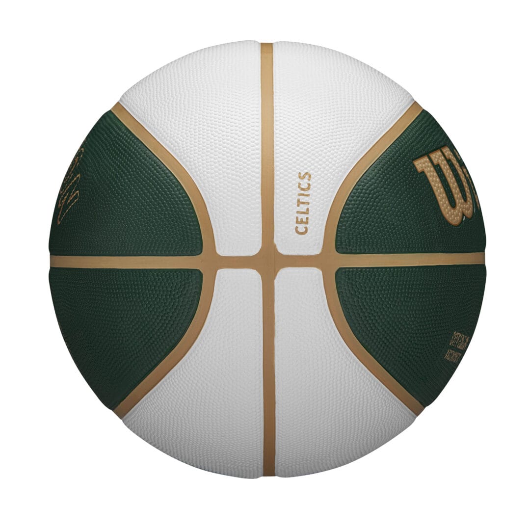Wilson Team Sports | Basketball | NBA Basketball NBA Team City Edition Bos Celt Size 7 TS086