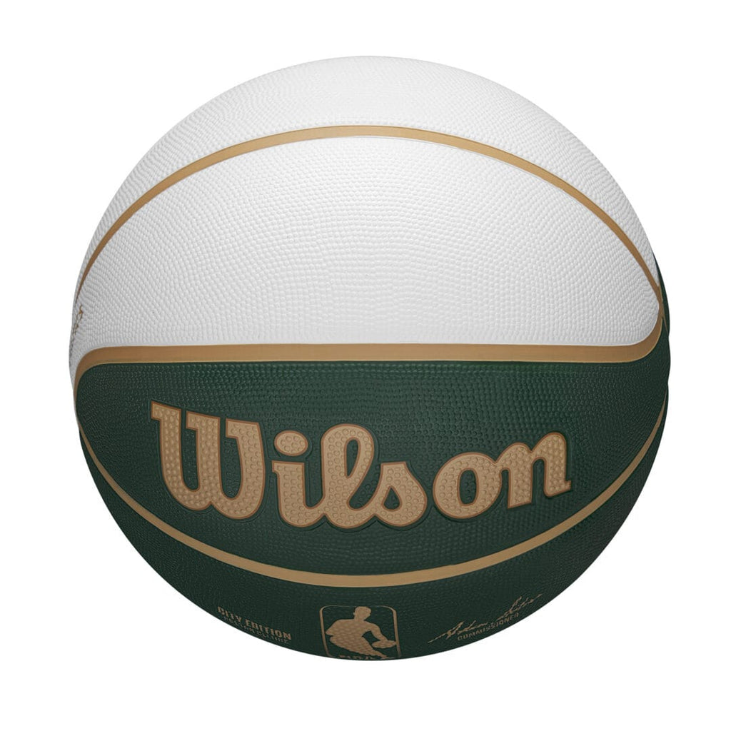 Wilson Team Sports | Basketball | NBA Basketball NBA Team City Edition Bos Celt Size 7 TS086