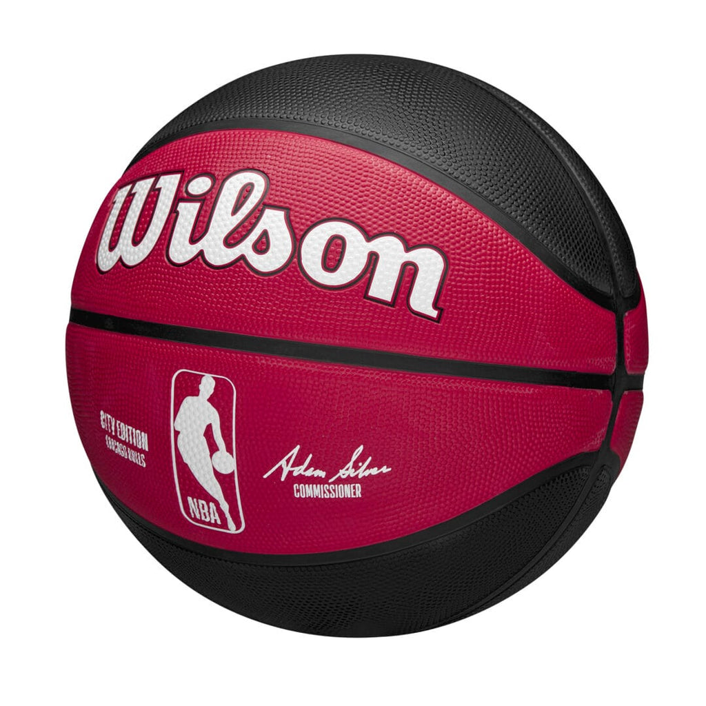 Wilson Team Sports | Basketball | NBA Basketball NBA Team City Edition Chi Bull Size 7 TS087