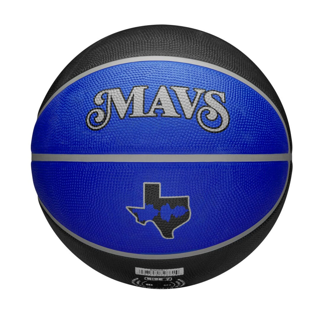 Wilson Team Sports | Basketball | NBA Basketball NBA Team City Edition Dal Mav Size 7 TS089