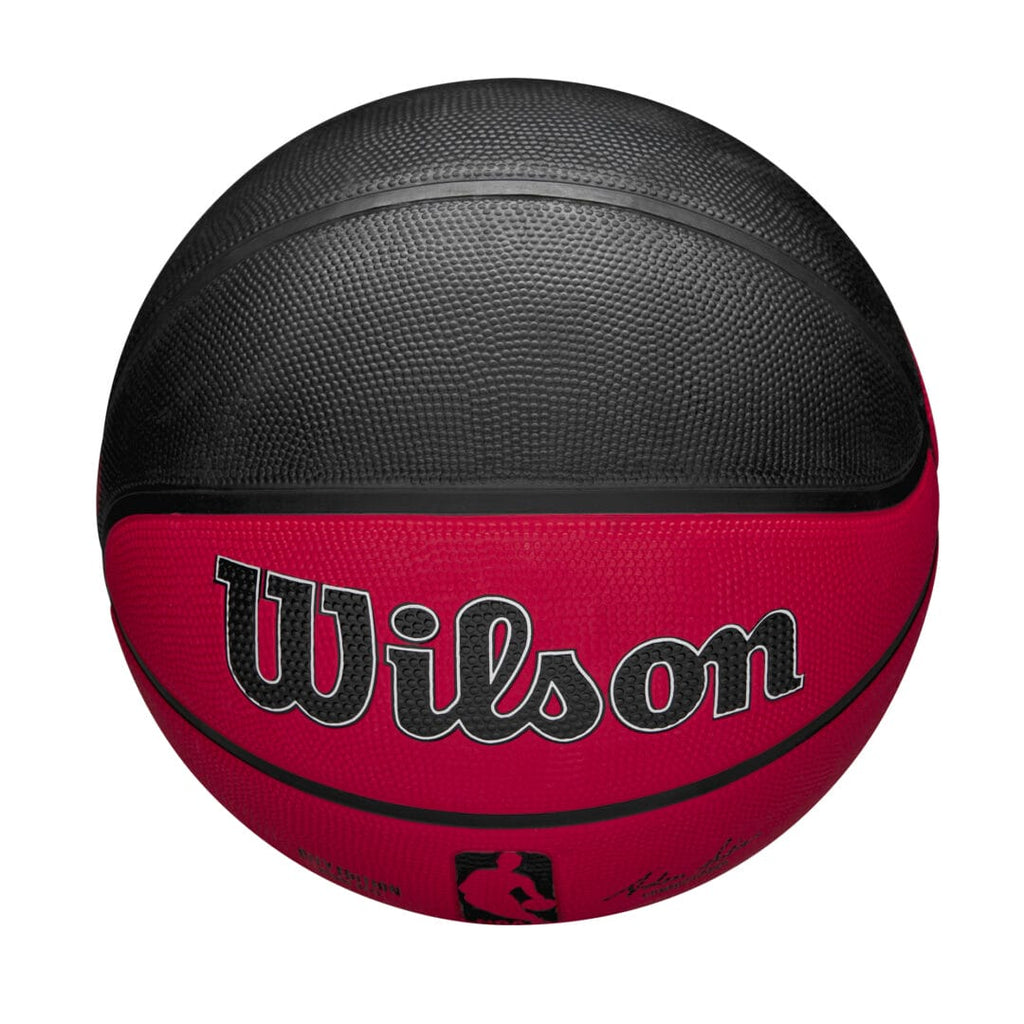 Wilson Team Sports | Basketball | NBA Basketball NBA Team City Edition Mia Heat Size 7 TS092