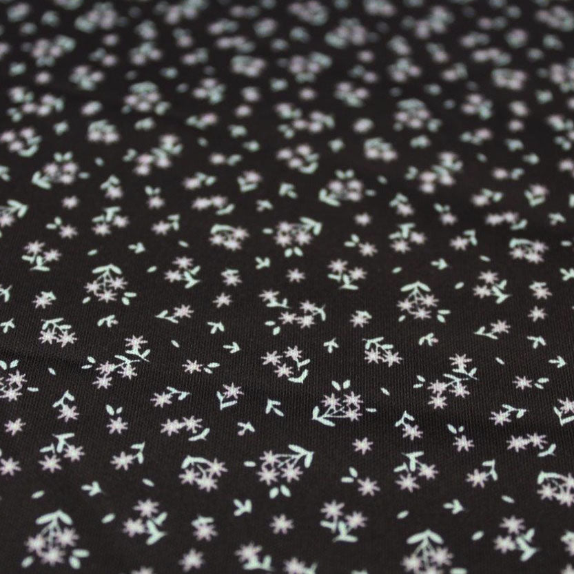 Men's Ditsy Floral Dry Tech Performance Golfer Polo Shirt