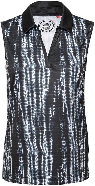 Women's Shibori S/Less Golfer Polo Shirt