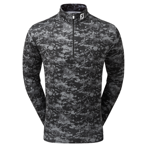FOOTJOY MEN'S GOLF MIDLAYER | EU CLOUD CAMO | BLACK
