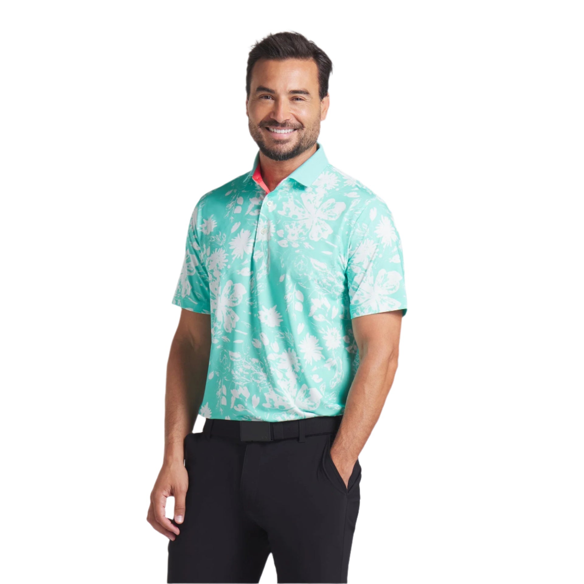 Puma Men's Golf Shirt | Mattr Rose Polo | Aquatic - Peaceful Blue