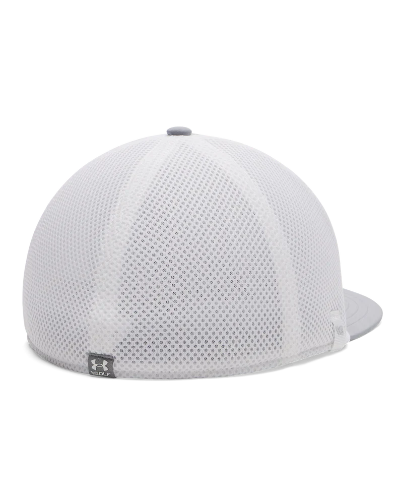 Under Armour Men`s Cap | ISO Chill Drive Low Stretch Fit Cap | Steel