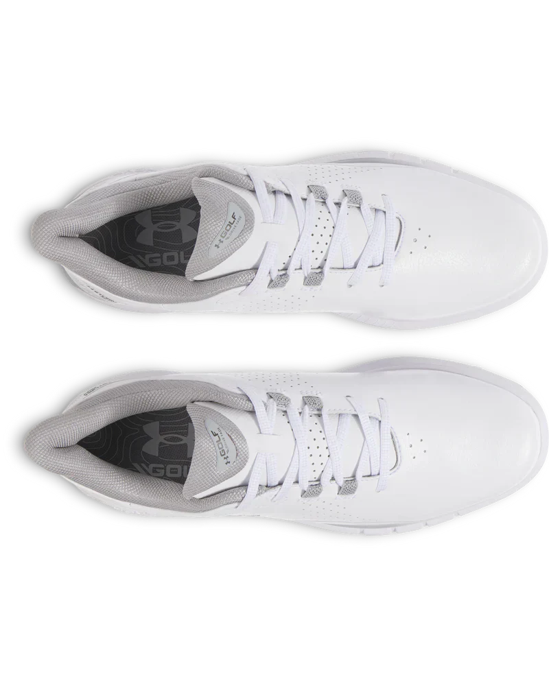 Under Armour Men`s Shoe | Drive Fade Spikeless | White