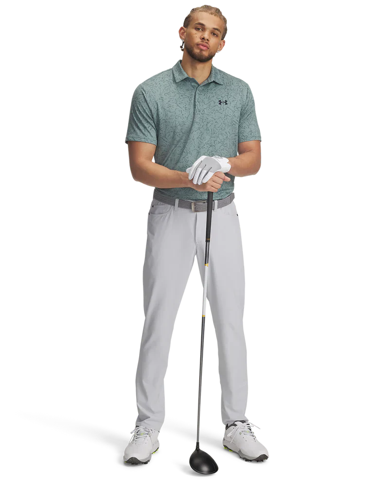 Under Armour Men's Golf Polo | Playoff 3.0 Printed Polo | Serpentine