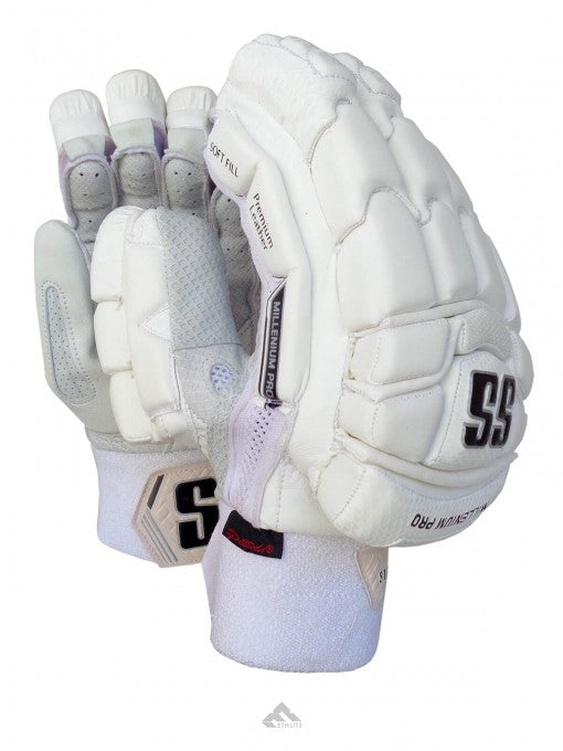 SS MILLENIUM PRO – Batting Gloves – White –