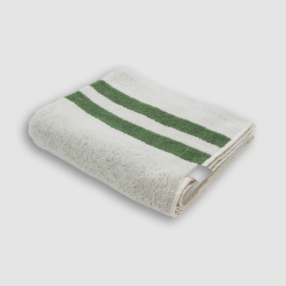 Slater Golf | Retro Utility Towel | Cannoli Cream Green